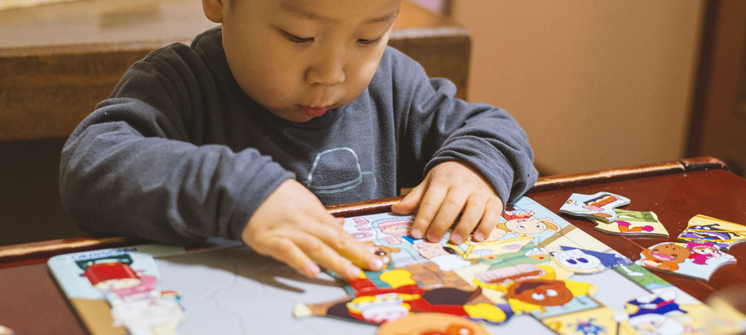 2歳からのオモチャはパズルが最高！　熱中するし、安いし、集中力アップで幼児教育にもなる
