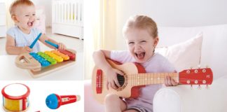 ドイツ生まれの知育玩具Hapeの楽器おもちゃ
