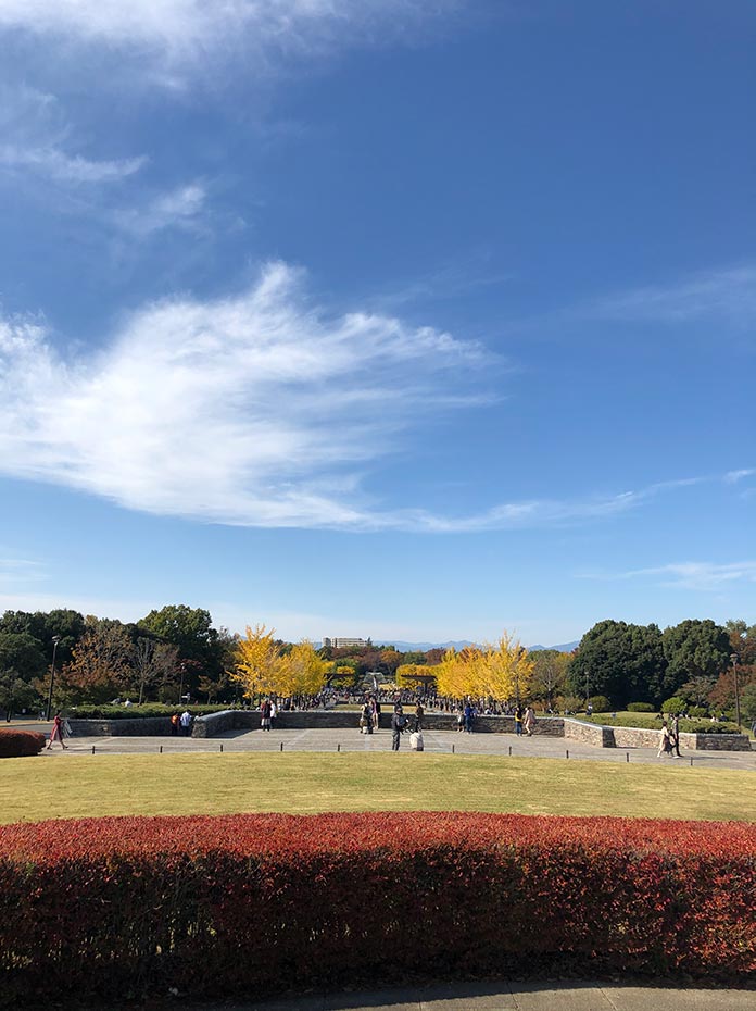 昭和記念公園の有料エリア