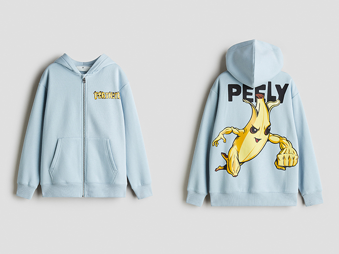 Fortnite フルジップ スウェットパーカ