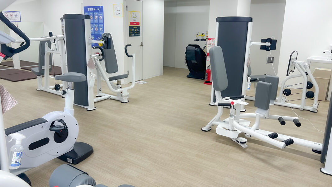 チョコザップ店内の様子