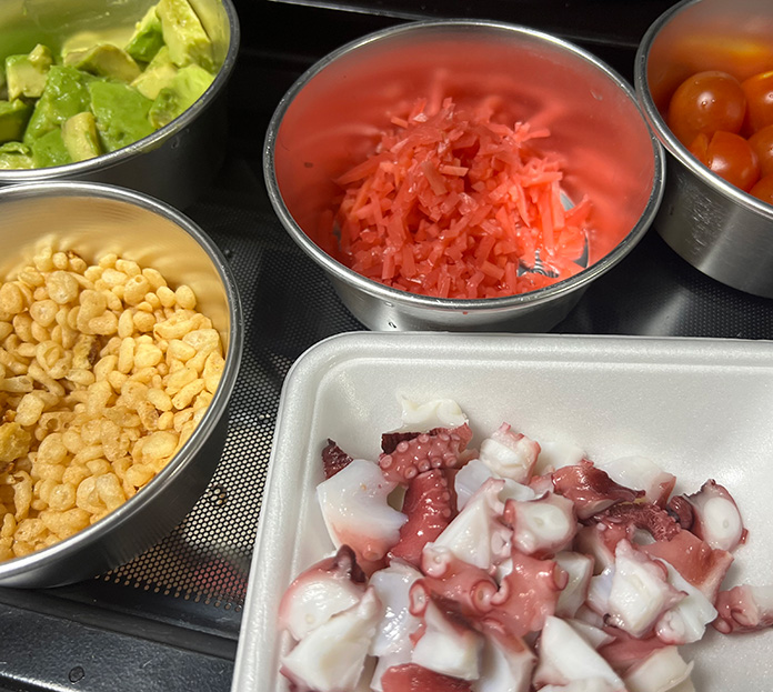 たこ焼きの具材